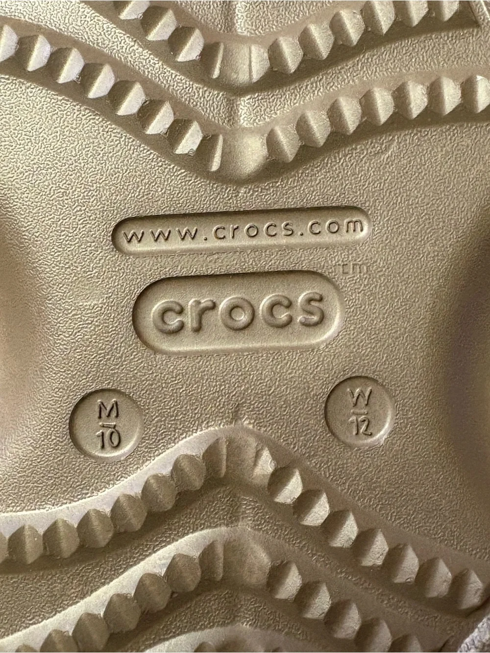 CROCS Kids' Realtree Camo Two-Strap Sandals - Olive/Gray
